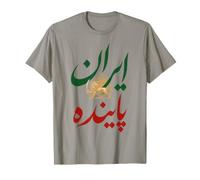 Iranian Shir o Khorshid Leone e Sole Lunga Vita Iran Persiano Maglietta
