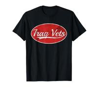 Iraq Vets Military Veterans Vintage Varsity Style Maglietta
