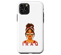 Iraqi Girl Iraq Flag Iraqi Girlfriend Wife Custodia per iPhone 11 Pro