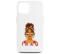 Iraqi Girl Iraq Flag Iraqi Girlfriend Wife Custodia per iPhone 13