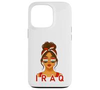 Iraqi Girl Iraq Flag Iraqi Girlfriend Wife Custodia per iPhone 13 Pro