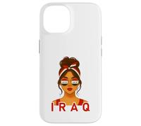 Iraqi Girl Iraq Flag Iraqi Girlfriend Wife Custodia per iPhone 14