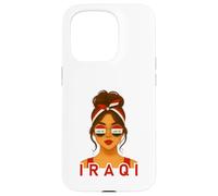Iraqi Girl Iraq Flag Iraqi Girlfriend Wife Custodia per iPhone 15 Pro