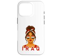 Iraqi Girl Iraq Flag Iraqi Girlfriend Wife Custodia per iPhone 16 Pro