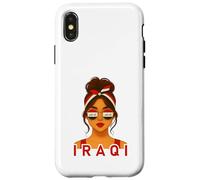 Iraqi Girl Iraq Flag Iraqi Girlfriend Wife Custodia per iPhone X/XS