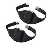 IRASPIN Confezione da 2 cinghie per microfono per istruttori di fitness, trasmittente verticale per microfono, per lezioni di fitness, parlare in pubblico, teatro, insegnanti di pilates, spin yoga