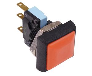 IRC7Z292 APEM Interruttore A Pulsante Momentaneo Quadrato 16mm SPDT 5A IP67