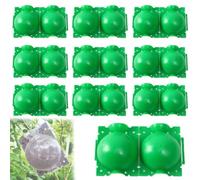 IRCKONCI Scatola per la crescita delle radici delle piante, palline per la propagazione ad alta pressione per alberi, baccelli per stratificazione ad aria con fori di drenaggio, strumenti per innesto
