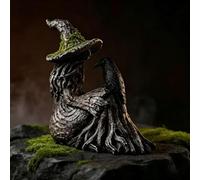IRCKONCI Statua Gotica della Strega E del Corvo, Statuetta Mistica in Resina for La Decorazione della Casa, Regalo della Strega Occulta for Halloween, Decorazione Dell'altare Spirituale(B)