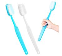 Ireer Spazzolino da denti gigante, spazzolino da denti grande, grande, grande, giocattoli per costumi, scattare foto, commedie, bomboniere, spazzola per la toelettatura degli animali domestici (bianco