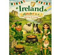Ireland A to Z Tracing and Coloring Book
