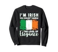 Ireland Flag Proud Elegant Irish Boyfriend Girlfriend Felpa