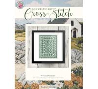 Ireland Forever: Celtic Cross-Stitch Chart, 5.1" x 6.6”, Fun & Easy Counted Cross Stitch Pattern for Adults