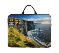 Ireland Outdoors County Clare The Cliffs - Custodia per computer portatile, custodia per computer portatile da 14 pollici