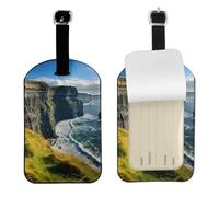Ireland Outdoors County Clare The Cliffs - Etichette per bagagli da viaggio, eleganti, 10 x 7 cm, per valigie