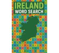 Ireland Word Search Book: Word Searches with Easy to Read Print about shamrocks, castles, leprechauns, and More | 6x9 inches, 110 pages | 50+ Puzzles ... Gift for Birthdays, Holidays and Free Time