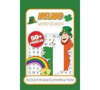 Ireland Word Search Puzzle Book: Word Search Puzzle Book about Shamrocks, Pubs, Goblins & more | 6x9 inches, 110 pages | 50+ Puzzles