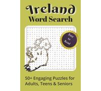 Ireland Word Search Puzzle Book: Word Searches with Easy to Read Print about Leprechauns, Shamrocks, all things Irish and More | 6x9 inches, 110 pages ... . . . for Holidays, Vacations and Free Time