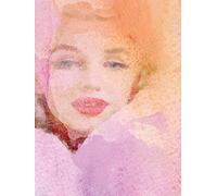 Irena Orlov Stampa su Tela Lady in Rose 60 x 80 cm, Multicolore