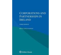 Irene Lynch Fannon Corporations and Partnerships in Ireland (Tascabile)