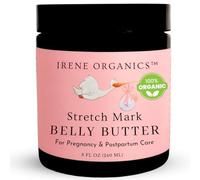 Irene Organics Crema Di Pancia Organica Per La Gravidanza Prevenzione E Trattamento Delle Smagliature Premiato Balsamo Anti Smagliature Per Gravidanza E Postpartum 8Oz - Crema Idratante Bump