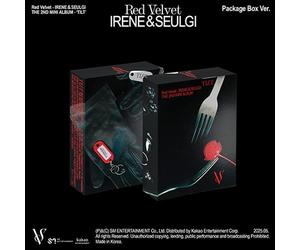 IRENE & SEULGI 2° Mini Album TILT Package Box Ver. CD + 288p libro + P.Card +...