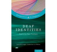 Irene W. Leigh Deaf Identities (Copertina rigida) Perspectives on Deafness