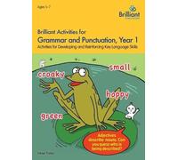 Irene Yates Brilliant Activities for Grammar and Punctuation, Year 1 (Tascabile)