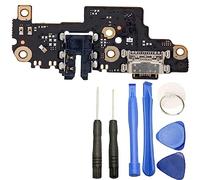 iReplaceParts Porta di ricarica per Xiaomi Redmi Note 8 Pro Connettore Dock Microfono Jack per cuffie di ricambio con kit di strumenti