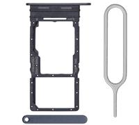 iReplaceParts - Vassoio di ricambio per SIM Dual Sim con guarnizione in gomma con espulsore per vassoio SIM, per Samsung Galaxy A16 4G SM-A165F (blu scuro)