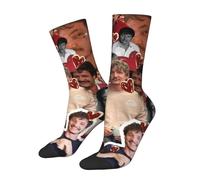 Ireser Pedro Pascal, calzini da donna con stampa 3D, calzini casual a metà polpaccio, per donne e uomini