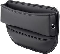 IREZ Organizer Riempitivo per Seggiolino Auto per F-iat 500 / 500E / 500L / 500X / 500 Abarth/Croma/Doblo/Fiorino, Scatola Portaoggetti Console per Auto Tasca Laterale Portaoggetti,A-Black