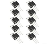 IRF3205 N Channel Fast Switching Technology i Mosfets Capacità corrente fino a 110A Tensione fino a 55V Il pacchetto include dieci unità