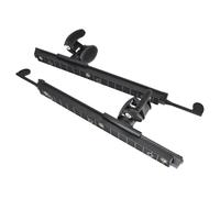 IRFHDCX Pedane per Kayak 1 Paio di Pedali for Kayak Regolabili | Picchetti Poggiapiedi Controllo del timone Strumenti di controllo
