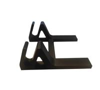 IRFHDCX Supporto da Parete per Skateboard Base di stoccaggio for Skateboard Fissa Verticale da 1 Pezzo for l'organizzazione parchi Interni ed Esterni