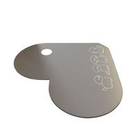 IRFHDCX Tappeto Doccia Antiscivolo Tappetino da bagno a forma di cuore, assorbente fango diatomeo, piedino for ingresso porta, tappeto antiscivolo for WC(Color6,40X60cm)