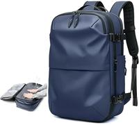IRFHDCX Zaino A Compressione Sottovuoto Con Pompa A Vuoto Zaino Da Viaggio Espandibile For Uomo Donna Borsa Da Lavoro Approvata Dalla Compagnia Aerea 60L(A- vacuum compress)