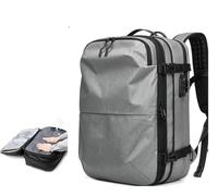IRFHDCX Zaino A Compressione Sottovuoto Con Pompa A Vuoto Zaino Da Viaggio Espandibile For Uomo Donna Borsa Da Lavoro Approvata Dalla Compagnia Aerea 60L(B-vacuum compression)
