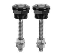 Irfora 2 Pezzi Universale Perno Cofano Serratura Cofano Pulsante a Sgancio Rapido Paraurti, Accessorio Modificato per Auto, Fornisce Sicurezza e comodità per il Tuo Veicolo con (Si alzò)