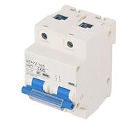 Irfora 2P Mini Interruttore Automatico 80A, Capacità 10KA (Blue) | Intervento rapido, magnetico, Installazione su guida DIN, Sistemi di alimentazione DC
