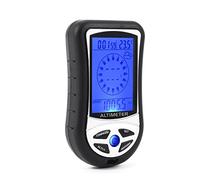 Irfora Altimetro elettronico multifunzione 8 in 1, barometro, bussola digitale LCD, termometro, altimetro portatile, previsioni meteo, tester di pressione dell'aria, manometro