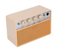Irfora Amplificatore di Bassi da 10 W, Amplificatore di Pratica Elettrica Ricaricabile Portatile con Altoparlanti di Basso 2x5W, Puliti e Trasmissione Commutabili, per Uso Interno Ed