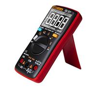 Irfora AN113D, multimetro digitale, contatore di elettricità, 6000, conta corrente DC/AC, tester di tensione, misuratore di tensione True RMS Auto Ranging LCD misurazione della temperatura