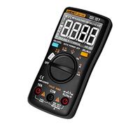 Irfora AN113D, multimetro digitale, contatore di elettricità, 6000, conta corrente DC/AC, tester di tensione, misuratore di tensione True RMS Auto Ranging LCD misurazione della temperatura
