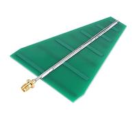 Irfora Antenna Periodica Logaritmica UWB da 1,35-9,5 GHz, Alta Precisione, Installazione Facile, Robusta, Ampiamente Utilizzata, Guadagno 5-6 DB, Connettore SMA, per Campo