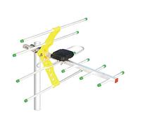 Irfora Antenna TV digitale per HDTV DVBT / DVBT2 470-860 Antenna TV da esterno digitale amplificata HDTV