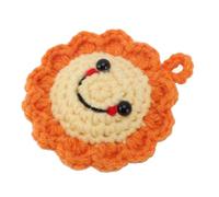 Irfora Bambola All'uncinetto Positiva, Adorabile Giocattolo Morbido | Decorazione versatile, Materiale tenero, Adatto come regalo