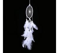 Irfora Campanelli Eolici Acchiappasogni, Stile Nord Europeo, Conserva Dolci Sogni e Benedizioni, Decorazione da Appendere Alla Parete con Piume, Perline e Ciondolo per Casa, Sala