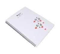 Irfora Cartella per la Scheda Musicale, Grande capacità, Visione Comoda, Organizzato Ed Elegante, Design Pratico per Studenti, Appassionati di Musica, Carta A4, Totale 40 Pagine (B)