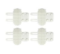 Irfora Cat Corner Self Groomer Massage Brush Set for Kittens and Small (4